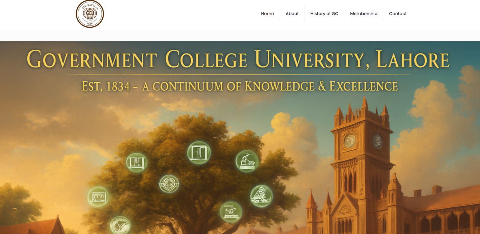 Old Ravians World Website