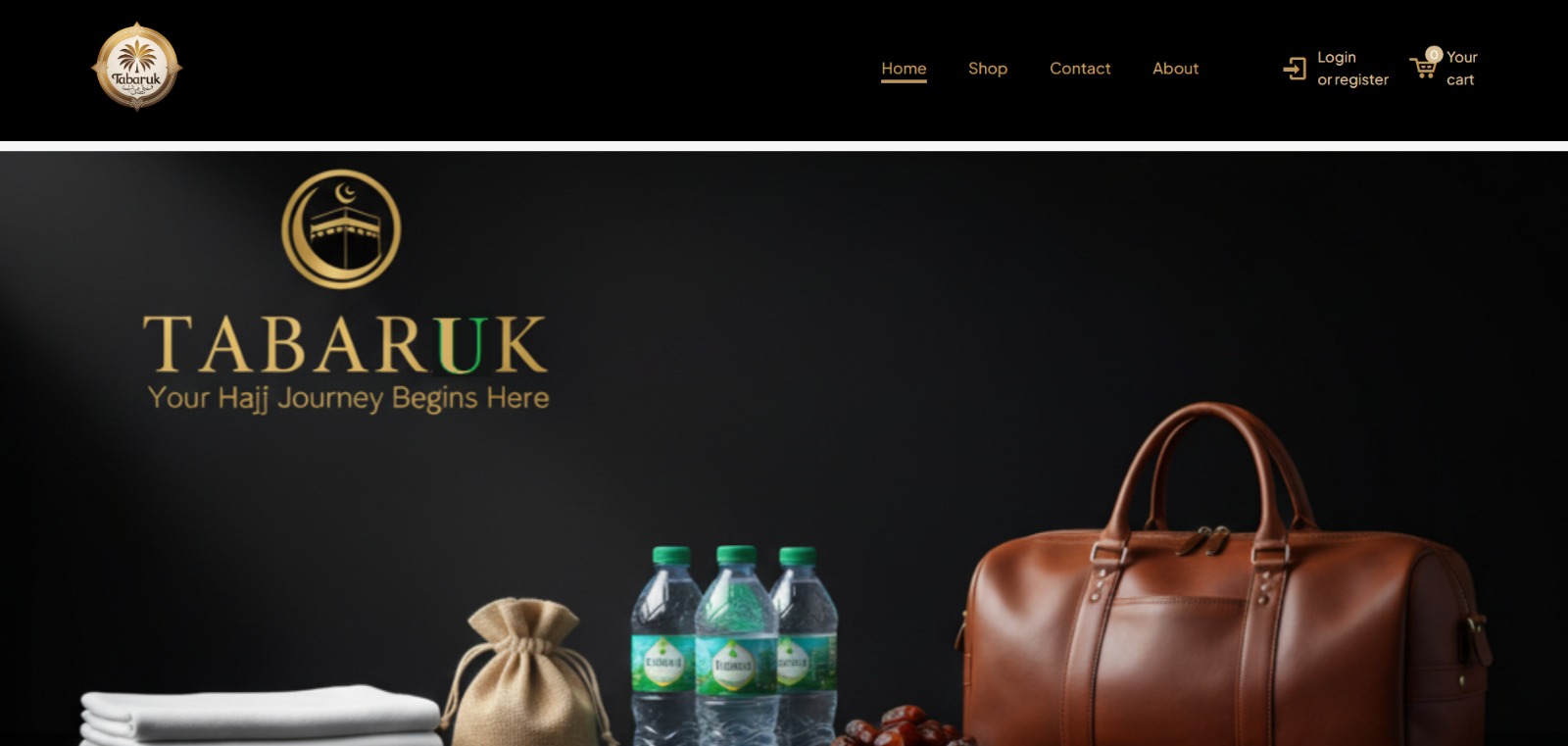 Tabaruk Website