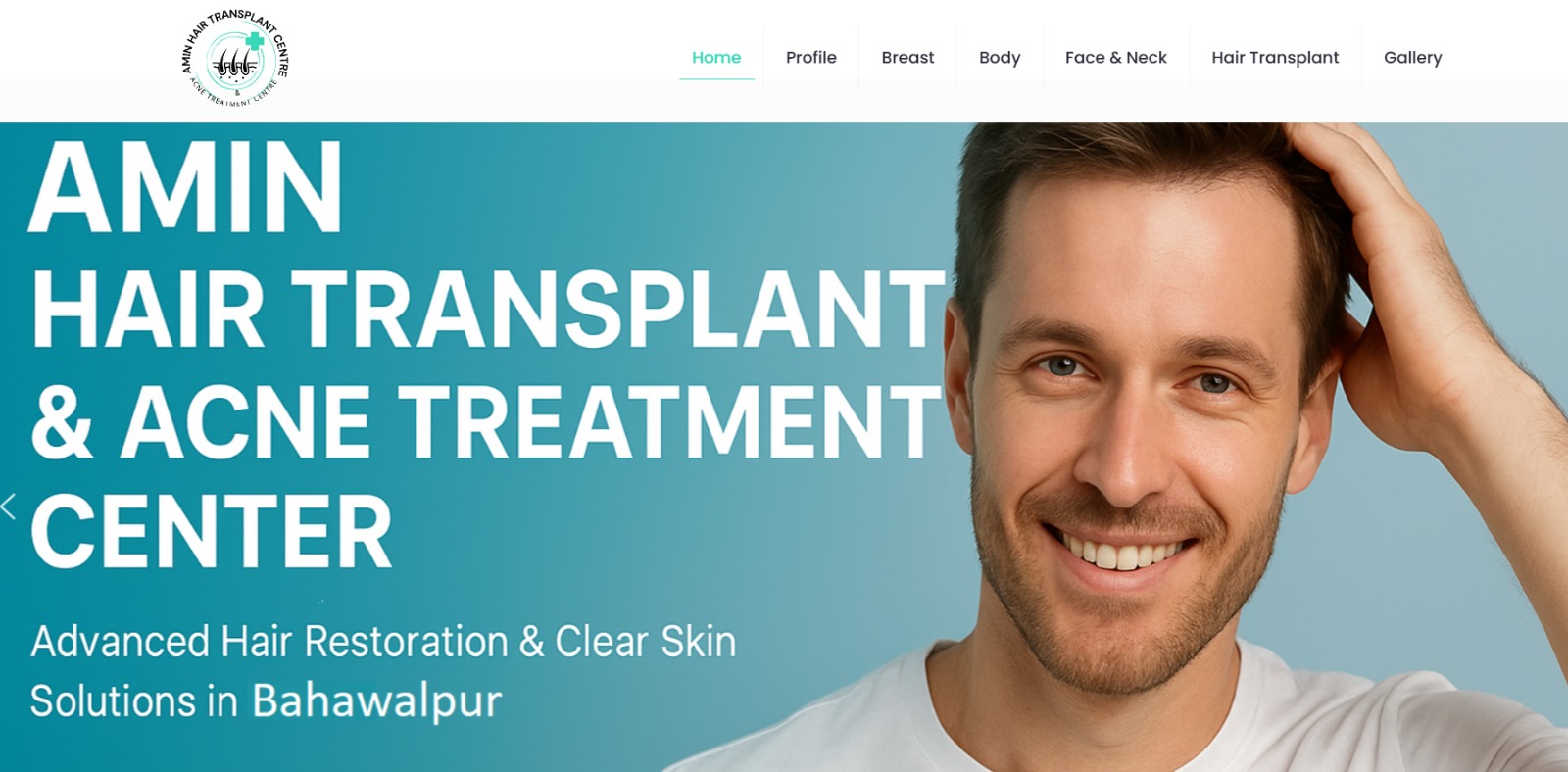 Amin Cosmetic Surgery Website